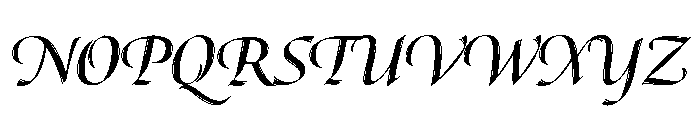 Canto Brush Open Bold Italic Font UPPERCASE