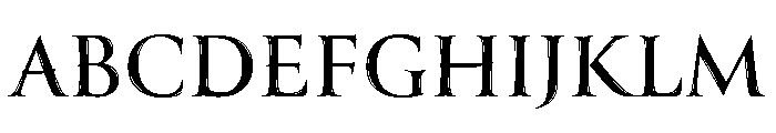 Canto Brush Open Bold Font UPPERCASE