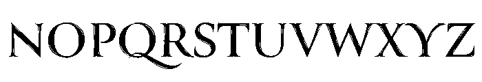 Canto Brush Open Bold Font UPPERCASE