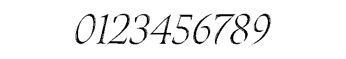 Canto Brush Open Light Italic Font OTHER CHARS
