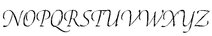 Canto Brush Open Light Italic Font UPPERCASE