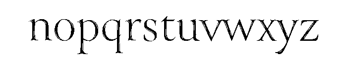 Canto Brush Open Light Font LOWERCASE