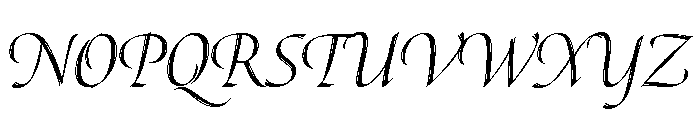 Canto Brush Open Regular Italic Font UPPERCASE
