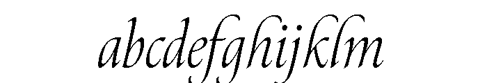 Canto Light Italic FONT