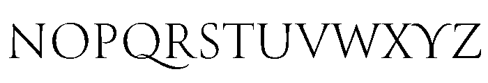 Canto Light Font UPPERCASE