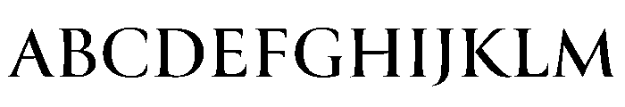 Canto Pen Bold Font UPPERCASE