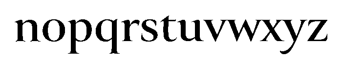 Canto Pen Bold Font LOWERCASE