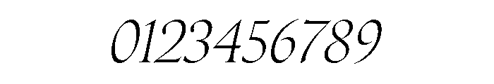Canto Pen Light Italic Font OTHER CHARS