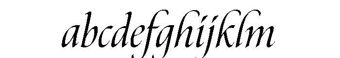 Canto Pen Regular Italic FONT