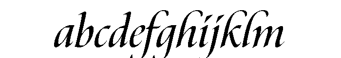 Canto Pen Semi Bold Italic FONT