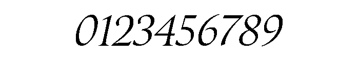 Canto Regular Italic Font OTHER CHARS