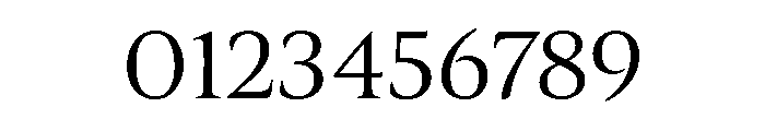 Canto Regular Font OTHER CHARS