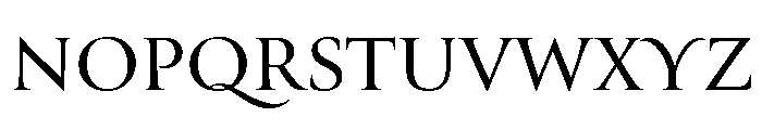 Canto Semi Bold Font UPPERCASE