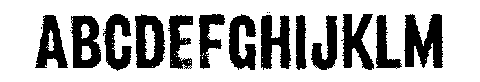 Canvas 3D Sans Kerned Font UPPERCASE