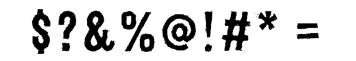 Canvas 3D Sans Regular Font OTHER CHARS