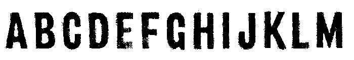 Canvas 3D Sans Regular Font UPPERCASE