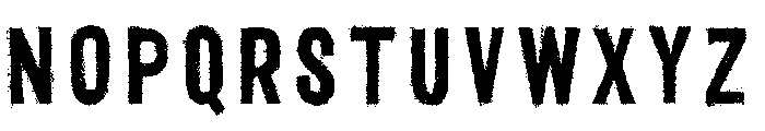 Canvas 3D Sans Regular Font UPPERCASE