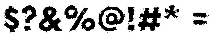 Canvas Basic Sans Regular Font OTHER CHARS