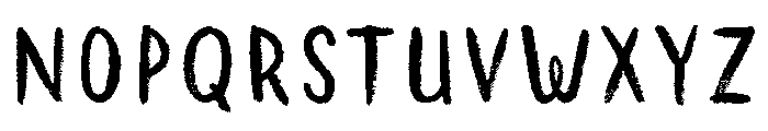 Canvas Curly Sans Combined Font LOWERCASE