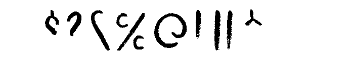 Canvas Curly Sans One Font OTHER CHARS