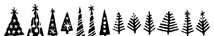 Canvas Icons One Font LOWERCASE