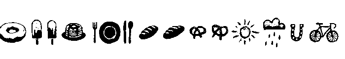Canvas Icons Three FONT