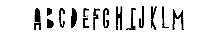 Canvas Inline Heavy B Fill Font UPPERCASE