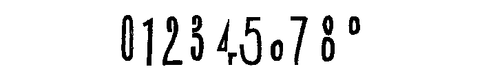 Canvas Inline Heavy B Font OTHER CHARS