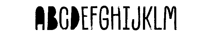 Canvas Inline Regular Fill Font UPPERCASE