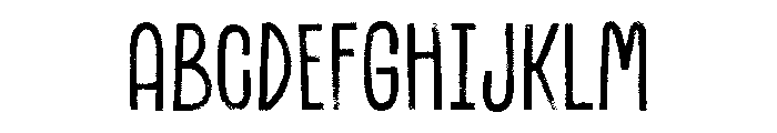 Canvas Inline Regular Font UPPERCASE