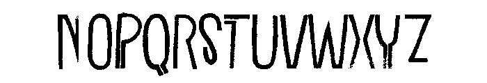 Canvas Lo Res Inline Heavy A Font UPPERCASE