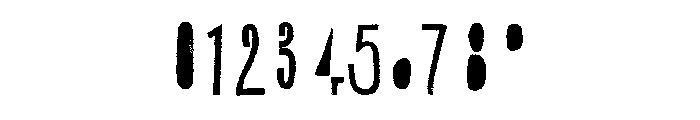 Canvas Lo Res Inline Heavy B Fill Font OTHER CHARS