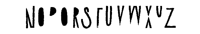 Canvas Lo Res Inline Heavy B Fill Font UPPERCASE