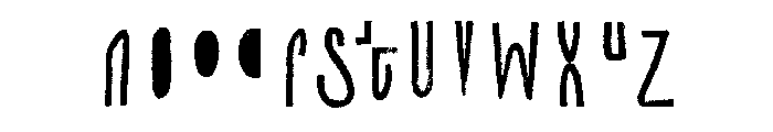 Canvas Lo Res Inline Heavy B Fill Font LOWERCASE