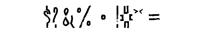 Canvas Lo Res Inline Heavy B Font OTHER CHARS