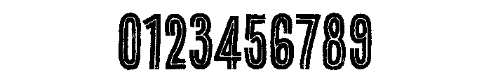 Canvas Lo Res Inline Heavy Font OTHER CHARS