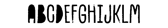 Canvas Lo Res Inline Regular Fill Font UPPERCASE
