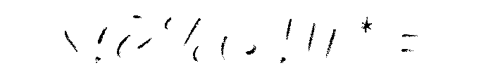 Canvas Script Heavy Accent A Font OTHER CHARS
