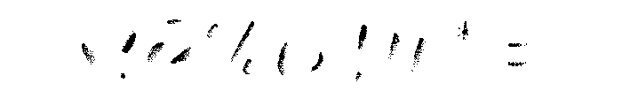 Canvas Script Heavy Accent B Font OTHER CHARS