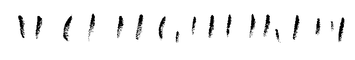 Canvas Script Heavy Accent B Font UPPERCASE