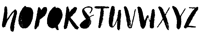 Canvas Script Regular Fill Font UPPERCASE