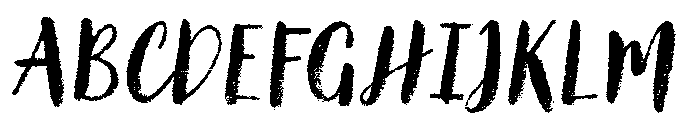 Canvas Script Regular Font UPPERCASE