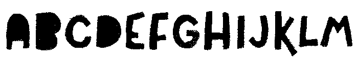 Canvas Text Sans Fill Font UPPERCASE