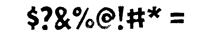 Canvas Text Sans Font OTHER CHARS