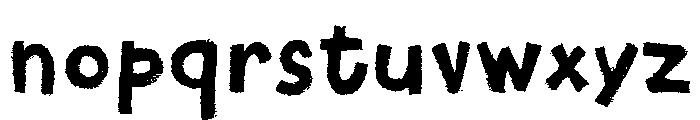 Canvas Text Sans Font LOWERCASE