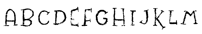 Canvas Text Serif Accent Font UPPERCASE