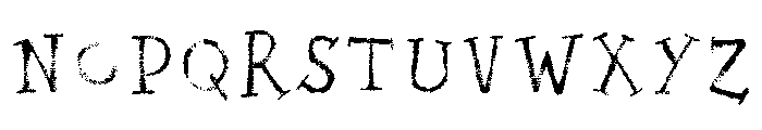 Canvas Text Serif Accent Font UPPERCASE