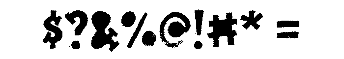 Canvas Text Serif Fill Font OTHER CHARS