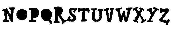 Canvas Text Serif Fill Font UPPERCASE