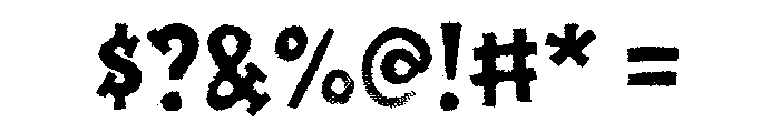 Canvas Text Serif Font OTHER CHARS
